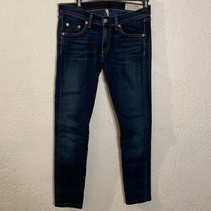 Rag & Bone Skinny Blue Jeans Size 27